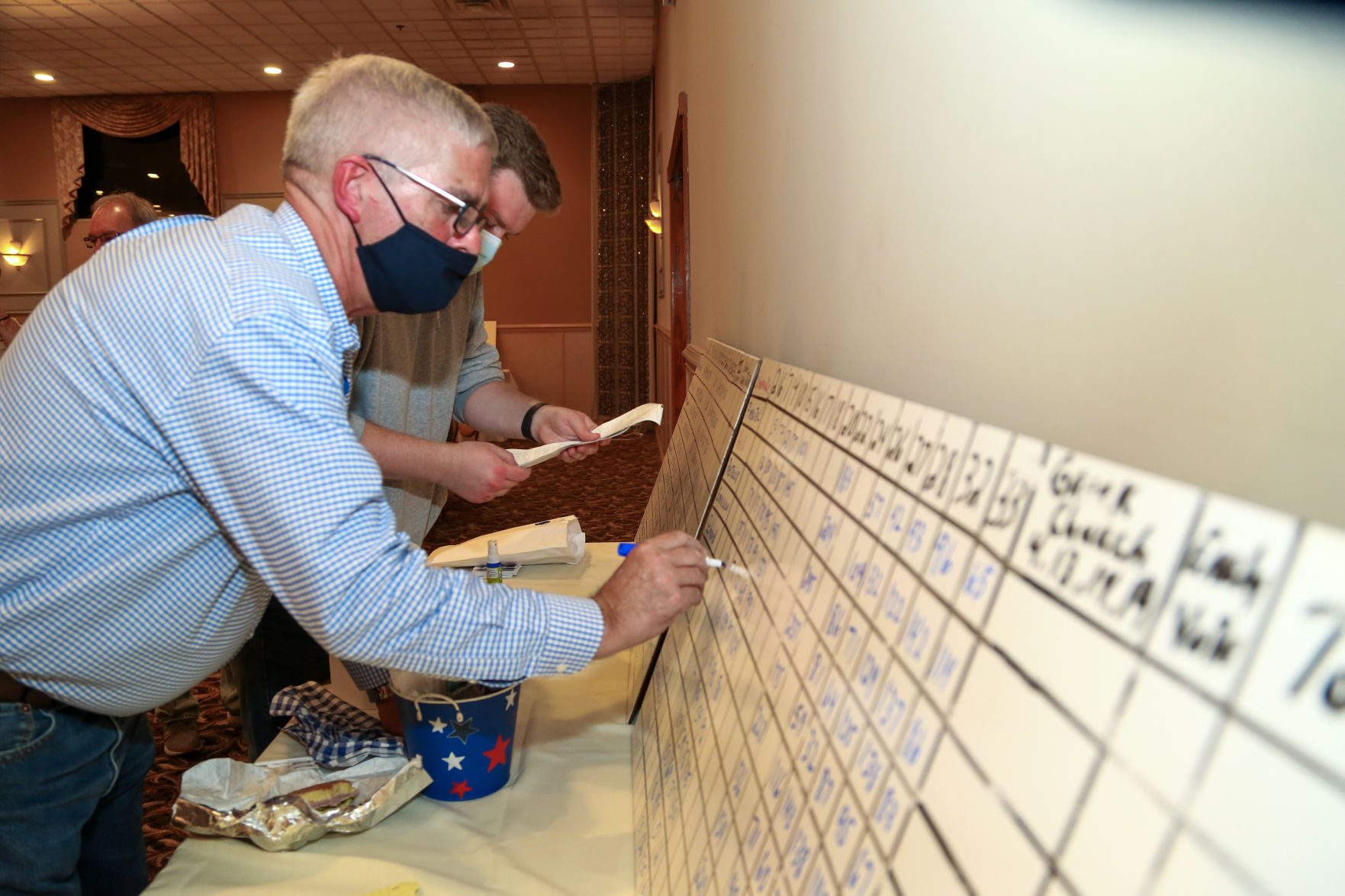 Gerry Scheub and Chris Chyung gather at Andorra Banquets